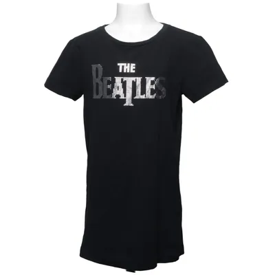 T-shirt (Svart) från The Beatles Bomull, Elastan