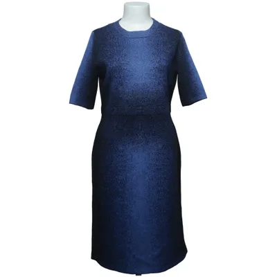 Jurk (Blauw, Zwart) van COS Wol