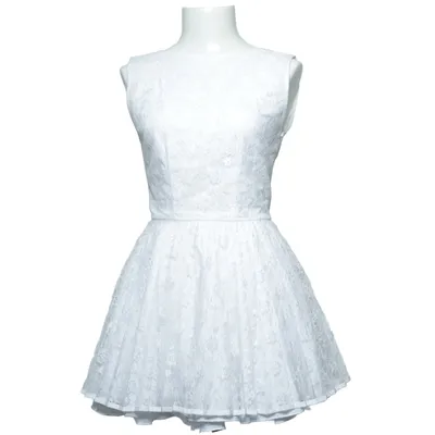 Klänning (Vit) från Jones + Jones Bomull, Polyester