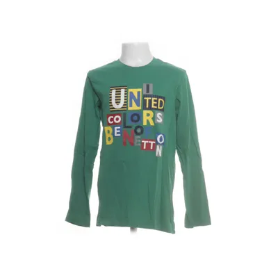 Lange mouwen shirt (Groen) van United Colors of Benetton Katoen