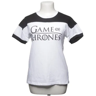T-shirt (Vit, Svart) från HBO Bomull, Polyester