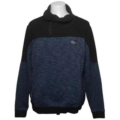 Sweatshirt (Blauw, Zwart) van Urban District Katoen, Polyester