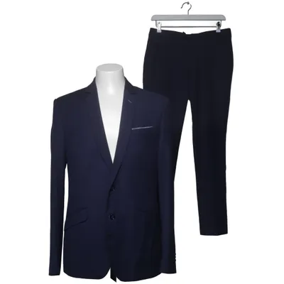 Kostym (Blå) från Casino Polyester, Ull
