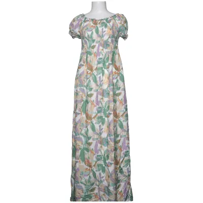 Maxi dress (White, Green, Purple) from Comeng Viscose