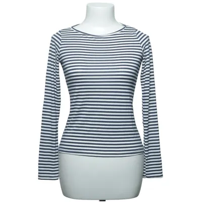 Lange mouwen shirt (Blauw, Wit) van Design by Si