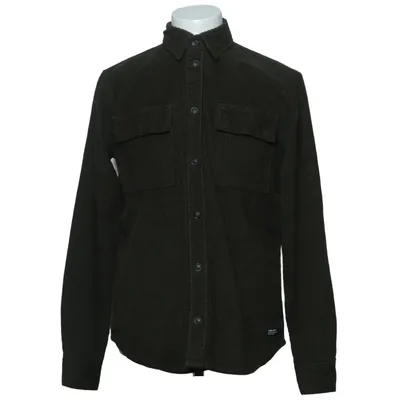 Overshirt (Green) from Blend Cotton