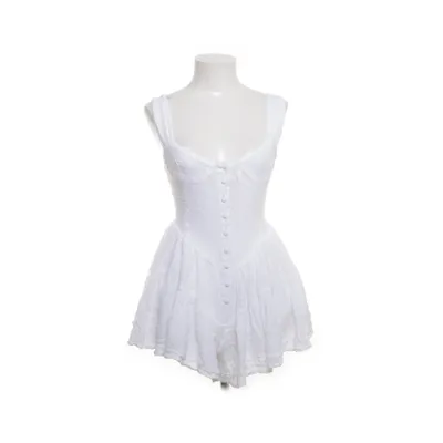 Jumpsuit (Wit) van Reclaimed Vintage Katoen