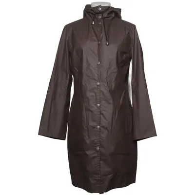 Raincoat (Brown) from Ilse Jacobsen Hornbæk Cotton, Polyester