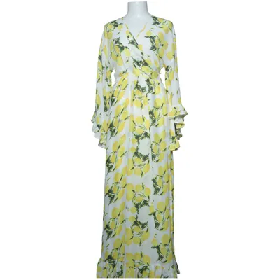 Robe longue (Blanc, Jaune, Vert) de Les Lèvres Viscose
