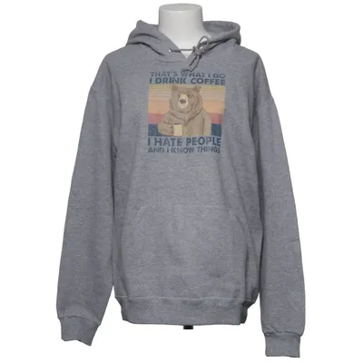 Hoodie (Gray, Multicolored) from Jerzees Cotton, Polyester