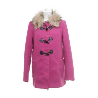 Dufflecoat (Pink) fra Divided by H&M Akryl, Elastan, Polyester, Kunstpels, Viscose