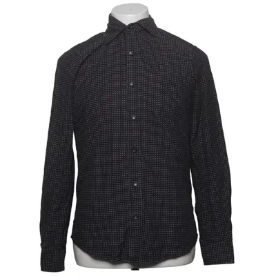 Shirt (Black, White) from Dressmann Cotton, Polyester