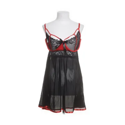 Negligé (Svart, Flerfärgad) Elastan, Polyester