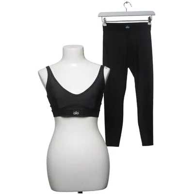 Træningssæt (Sort) fra Alo Yoga Elastan, Polyester