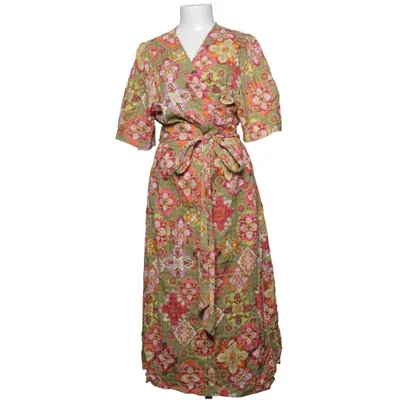 Wrap dress (Green, Multicolored) from Cream Cotton, Viscose