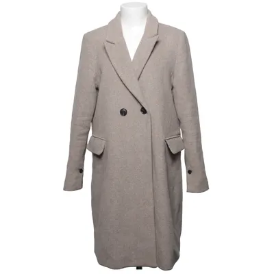 Frakke (Beige) fra Mango Casual Polyamid, Polyester, Viscose, Uld