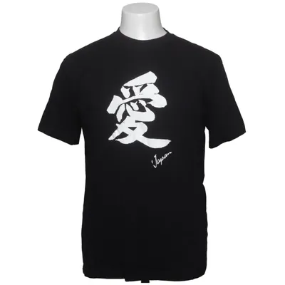 T-shirt (Black) from Japan Shine Cotton