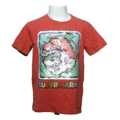 T-shirt (Röd, Flerfärgad) från Super Mario Bomull