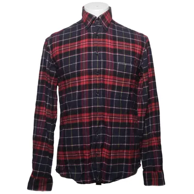 Flanellhemd (Blau, Rot) von Tom Rusborg Baumwolle