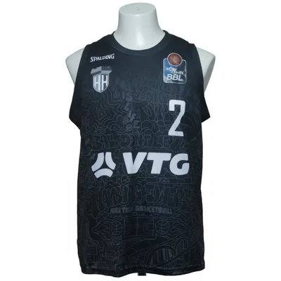 Basketball shirt (Black, Gray) from Spalding Polyester