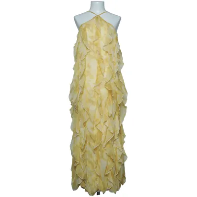Robe longue (Jaune) de NA-KD Polyester