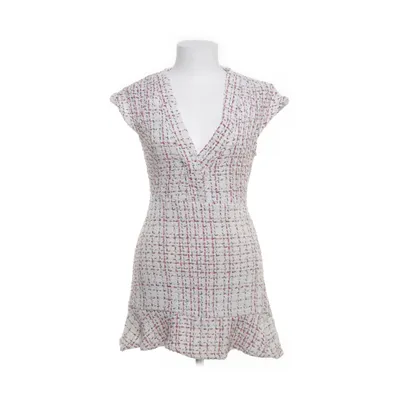 Klänning (Vit, Flerfärgad) från Zara Akryl, Bomull, Polyester