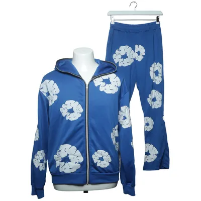 Tenue d'intérieur (Bleu, Blanc) de Manfinity Polyester