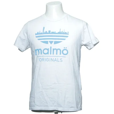 T-shirt (White, Blue) from Adidas Originals Cotton
