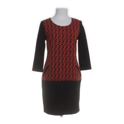 Kjole (Sort, Orange) fra Shape Bomuld, Elastan, Polyester, Viscose