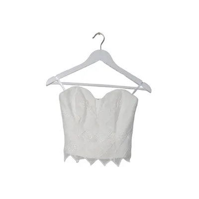 Tubtopp (Vit) från Bardot Bomull, Elastan, Polyester