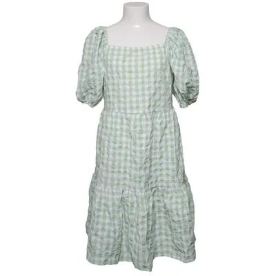 Robe (Vert, Blanc) de F&F Coton, Élasthane, Polyester