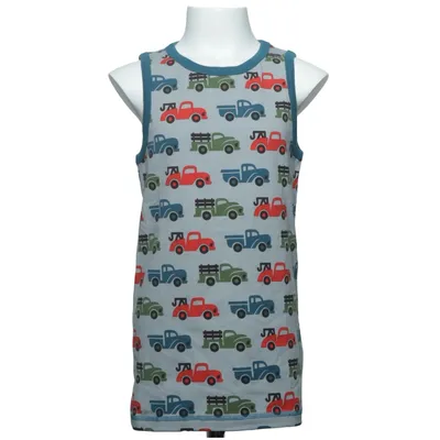 Tanktop (Grijs, Blauw, Meerkleurig) van Maxomorra Katoen, Elastaan