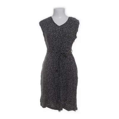 Klänning (Svart, Vit) från Zilch Viskos