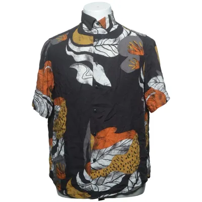 Korte mouwen shirt (Zwart, Oranje, Geel) van Reserved Viscose