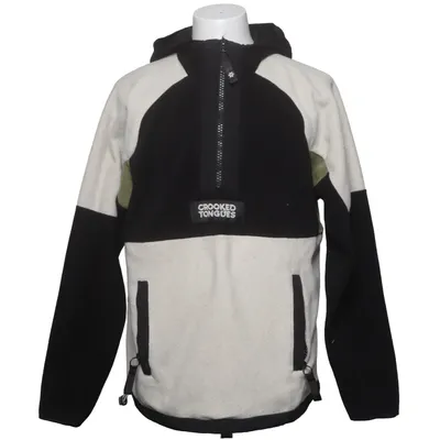 Hoodie (Black, Beige, Green) from Crooked Tongues Polyester