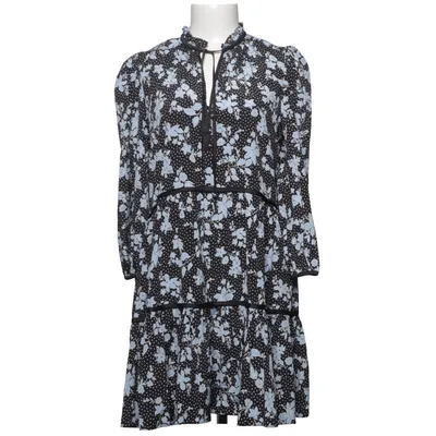 Robe (Noir, Bleu) de Veronica Beard Élasthane, Polyester, Soie