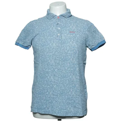 Polo (Bleu, Blanc) de New Zealand Auckland Coton