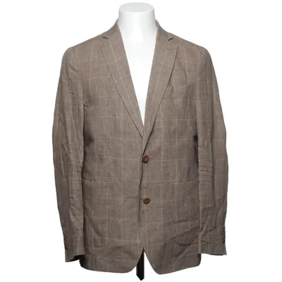 Kavaj (Brun) från Pour Homme Linne, Polyester, Viskos