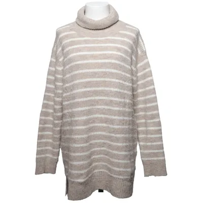 Turtleneck (Beige, Hvid) fra Just Female