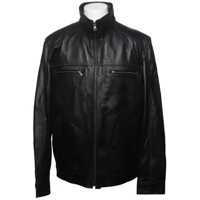 Leather jacket (Black) from Wittchen