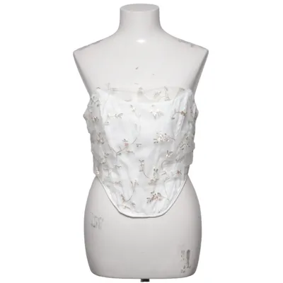 Tubtopp (Vit, Grön, Rosa) från Shein Elastan, Polyester