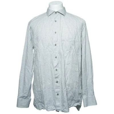 Shirt (Wit, Groen) van Oscar of Sweden Katoen