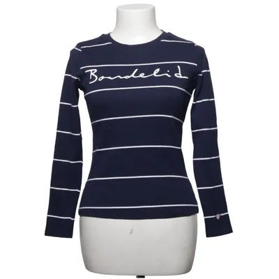 Långärmad t-shirt (Blå, Vit) från Boob Design Ekologisk bomull