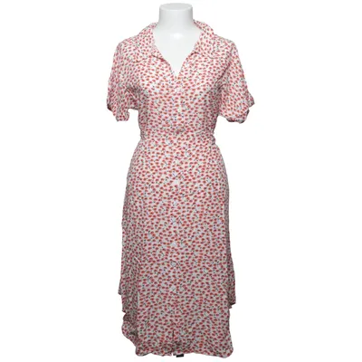 Shirt dress (White, Multicolored) from Shein