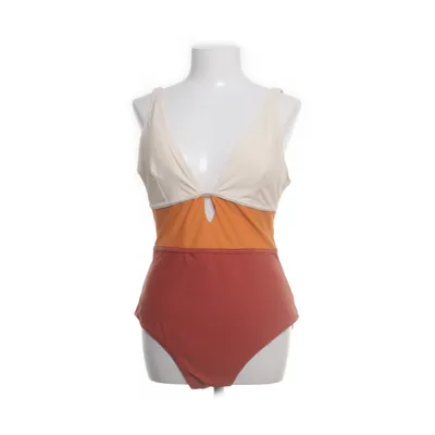 Badpak (Oranje, Meerkleurig) van Cupshe Elastaan, Nylon, Polyester
