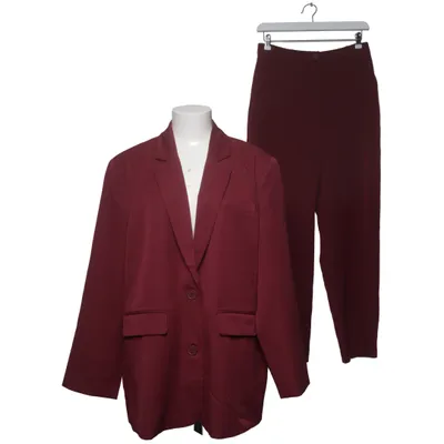 Jakkesæt (Rød) fra Pieces Polyester