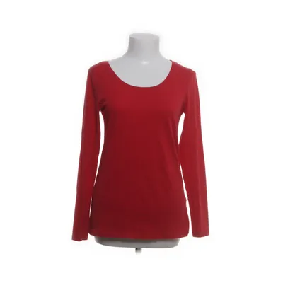Lange mouwen shirt (Rood) van Our Best Basics Katoen, Elastaan