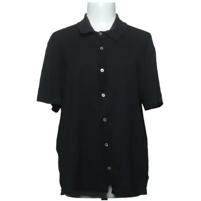 Short sleeve shirt (Black) from James Perse Linen, Polyester
