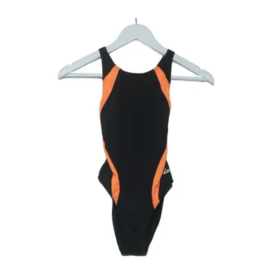 Maillot de bain une pièce (Noir, Orange) de Lane4 Polyester