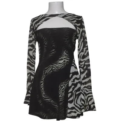 Klänning (Svart, Vit) från ASOS Design Polyester